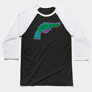 .44 Magnum Revolver Baseball T-Shirt